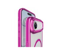 Cellularline Iconic Mag - iPhone Air Custodia trasparente con bordi colorati compatibile con ecosistema Magsafe