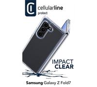 Cellularline Impact Clear Case - Galaxy Z Fold7 Custodia trasparente ultra-protettiva Cellularline