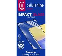 Cellularline Impact Glass Capsule - Galaxy A16 / A26 / A17 Vetro temperato resis