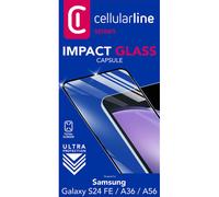 Cellularline Impact Glass Capsule - PIXEL 10PRO XL/9PRO XL Vetro temperato resistente da bordo a bordo Cellularline
