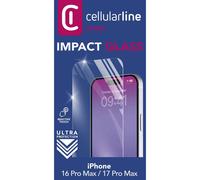 Cellularline Impact Glass - iPhone 16 Pro Max Cellularline