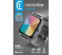 Cellularline ION Bluetooth 1,83" LED Nero Monitoraggio SpO2 Cardio Sonno 5 Giorni Autonomia