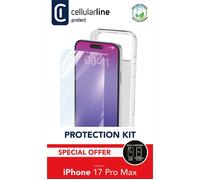 Cellularline - Kit Di Accessori Protection Kit Per iPhone 17 Pro-trasparente CELLULARLINE