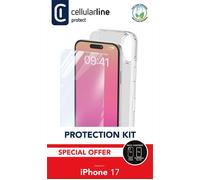 Cellularline - Kit Di Accessori Protection Kit Per iPhone 17-trasparente CELLULARLINE