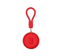 Cellularline localizzatore di oggetti Tracy Tag Dual compatibile con le app Apple Dov'è e Google Find Hub per iOS e Android con batteria CR2032 e certificazione IP67, rosso