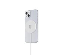 Cellularline Mag - Wireless Charger Base di ricarica wireless magnetica per sistema MagSafe Bianco