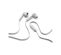Cellularline Mantis - Universale Auricolari stereo a capsula con microfono e tasto di risposta Bianco