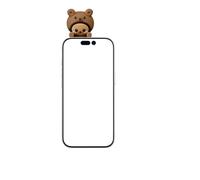 Cellularline - Mini Figura Adesiva In Pvc A Forma Di Orso-marrone CELLULARLINE