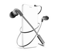 Cellularline Mosquito - Universale Auricolari in-ear leggeri dal suono pulito Nero