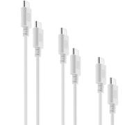 cellularline | Multipack | Cavi di Ricarica per Smartphone, USB-C to USB-C, 3 Cavi, 3 Lunghezze: 120 cm, 200 cm, 15 cm