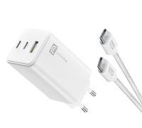 Cellular Line Caricabatterie Multipower 100W GaN Bianco Achkitgan100wtabw Carica