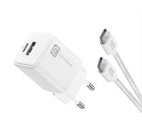 Cellularline - Multipower 30w Kit Achkitc2cgan30tabw-bianco CELLULARLINE