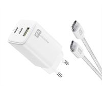 Cellularline - Multipower 65w Kit Achkitc2cgan65tabw-bianco CELLULARLINE