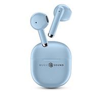 Music Sound, BREEZE Auricolari Bluetooth Wireless con Case Colorata e Touch Control, Fino a 20 Ore Playtime, Auto Pairing, Design a Capsula, Compatti e Portatili