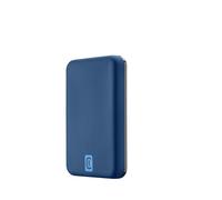 Cellularline Wireless power bank MAG 5000 Caricabatterie portatile compatibile con MagSafe Blu
