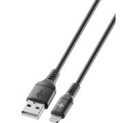Cellularline Ploos Cavo USB-A a Lightning 1m Nero