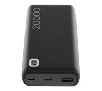 Cellularline Power Bank ESSENCE 20000 Caricabatterie portatile da 20000mAh Nero