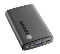 Cellularline Power Bank Portable Charger 10000mAh USB Nero PBDISPL01PD10000K