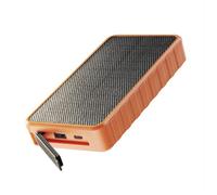Cellularline - Power Bank Solar 20000-arancione CELLULARLINE