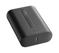 Cellularline Power Bank THUNDER 10000 Caricabatterie portatile extra compatto Nero