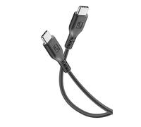 Cellular Line Cavo USB-C Power Cable 120 cm – USB-C a USB-C, ricarica e trasferimento dati Nero