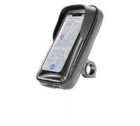Cellularline Rider Shield - Universal Supporto smartphone impermeabile da manubrio Cellularline