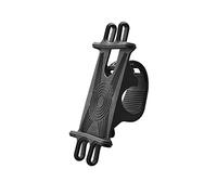 cellularline - Rider - Universal - Supporto Porta Smartphone in Silicone per Manubrio Tondo Bicicletta - Supporta Telefoni da 4,7” a 7,2”, Ultra Leggero