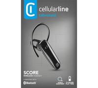 Cellularline SCORE Auricolare Bluetooth® mono ergonomico con archetto removibile Nero