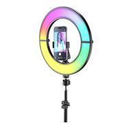 Cellularline - Selfie Ring - Light Stand-nero CELLULARLINE
