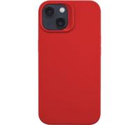 cellularline | Sensation - Compatibile con iPhone 14 Plus | Custodia in silicone Soft Touch - Tecnologia Antibatterica Integrata - Colore Rosso