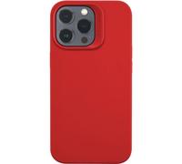 cellularline | Sensation - Compatibile con iPhone 14 Pro | Custodia in silicone Soft Touch - Tecnologia Antibatterica Integrata - Colore Rosso