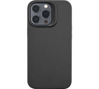 cellularline | Sensation - Compatibile con iPhone 14 Pro | Custodia in silicone Soft Touch - Tecnologia Antibatterica Integrata - Colore Nero