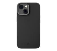 Cellularline Sensation - iPhone 13 Custodia in silicone soft touch con tecnologia antibatterica Microban integrata Nero