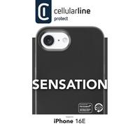 Cellarline Sensation - Custodia per iPhone 16e, colore: Nero