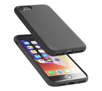 Cellularline Sensation - iPhone 8/7/6 Custodia in silicone soft touch Nero