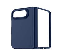 cellularline Sensation Mag Custodia per iPhone Duo in Silicone, Compatibile con Magsafe, Blu