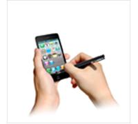 Cellularline Sensible Pen Color - Universale Pennino per display touch screen di massima precisione Nero