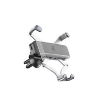 Cellularline Slide Air Vents Holder - Universal Supporto smartphone da auto con fissaggio per alette di aerazione Nero