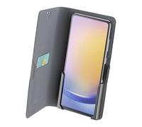 Cellularline Slide & Click Custodia folio multi-compatibile effetto cuoio - Taglia L (Dimensioni massime del telefono: 90mm x 174mm) Universale - Nouvo