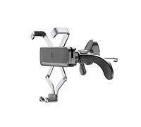 Cellularline Slide Fit - Universal Supporto smartphone da auto con sistema di inserimento facilitato Nero