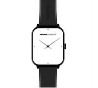 MOMO Design - Smartwatch STEALTH 1.83" - Display TFT - Chiamate Bluetooth e monitoraggio salute - Impermeabile e resistente alla polvere - Funziona con App MD TIME - Nero