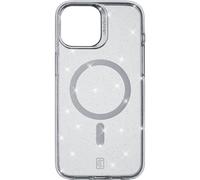 CELLULARLINE Custodia SparkleMag Iph15, COVER MAGSAFE per Apple iPhone 15 ,trASPARENTE
