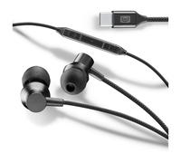 Cellularline SPARROW Auricolari in-ear con finiture metalliche, remote control e connettore USB-C Cellularline