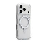 cellularline Spin Mag Custodia per iPhone 18 Pro, Ring 360°, Compatibile con MagSafe, Trasparente