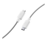 Cellularline Stylecolor Cable 100cm - USB-C to USB-C Cavo colorato da USB-C a USB-C Bianco