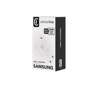 Cellular Line Adattatore USB-C 25W Bianco