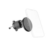 cellularline supporto auto magnetico Mag Holder compatibile con MagSafe per iPhone 12 e successivi con fissaggio alle bocchette d'aerazione e rotazione a 360 gradi