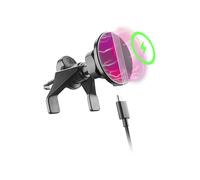 CELLULARLINE SUPPORTO AUTO PER TELEFONO MAGSAFE RICARICA WIRELESS QI2 7,5W NERO BOCCHETTE