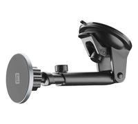 Cellularline Touch Mag Suction Cup Supporto smartphone da auto magnetico per sistema MagSafe Nero