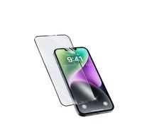 Cellularline Impact Glass Capsule - iPhone 14 / 14 Pro Vetro temperato resistente da bordo a bordo Nero, Trasparente